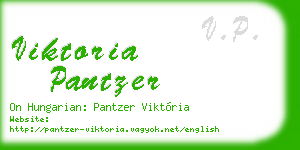 viktoria pantzer business card